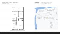 Unit 1025 Oakridge D floor plan